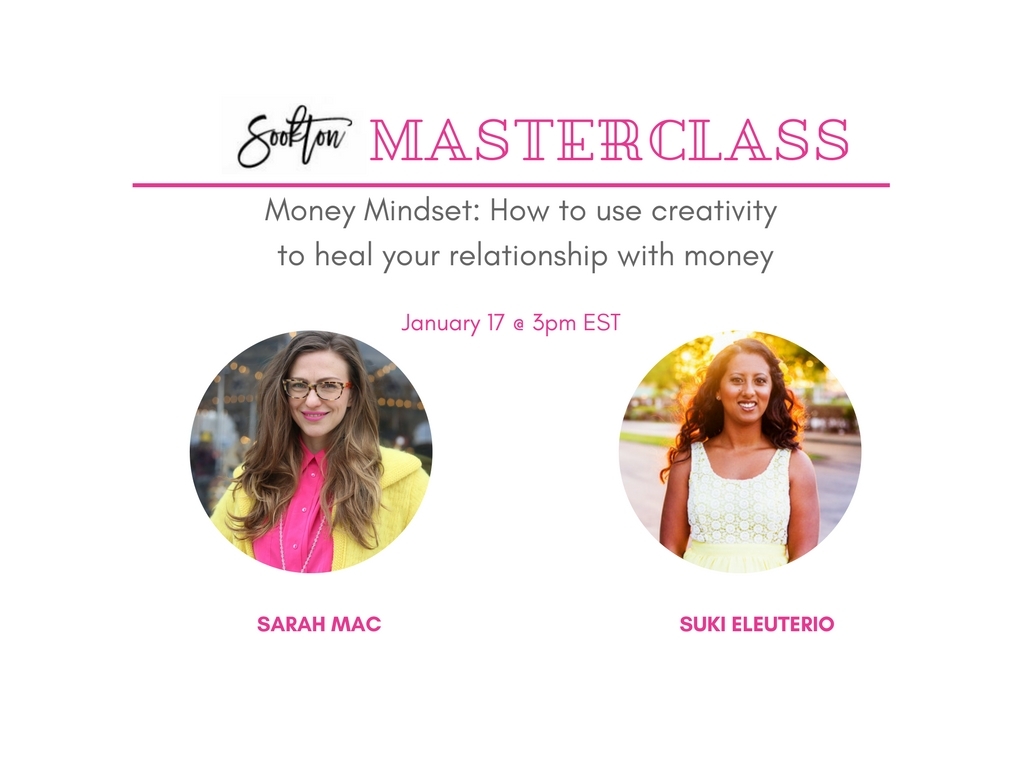 Masterclass: Money Mindset and Using Creativity to Heal Blocks with Sarah Mac